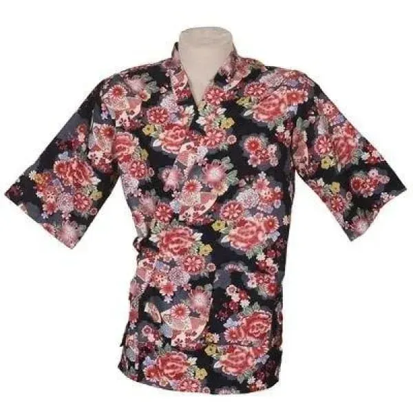 Japon style Chef Jacket Seppiko veste de chef