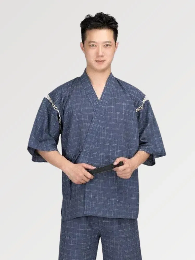 Japon style Samura Set jinbei homme coton