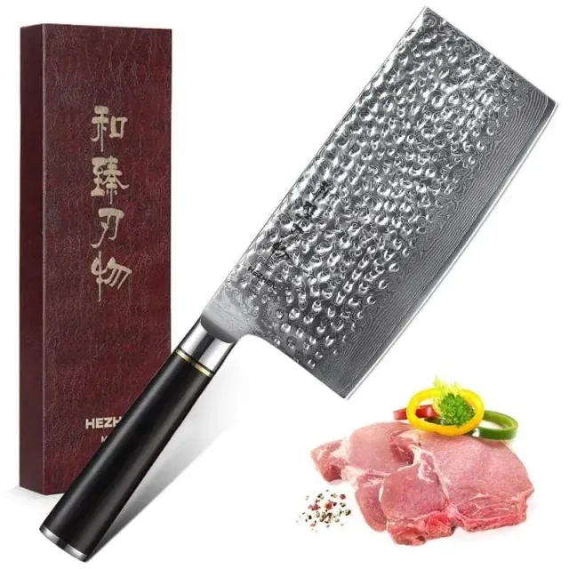 Japon style Kenji couteau usuba damas légumes