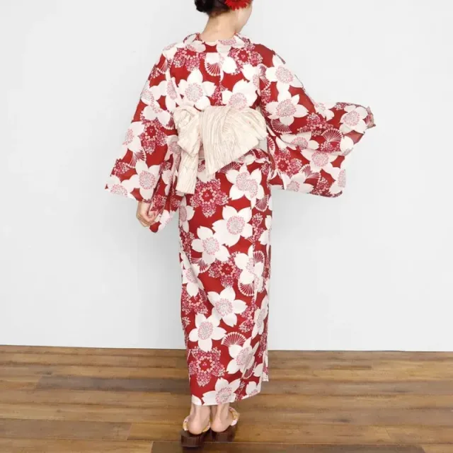 Japon style Cerisier kimono japonais femme fleurs