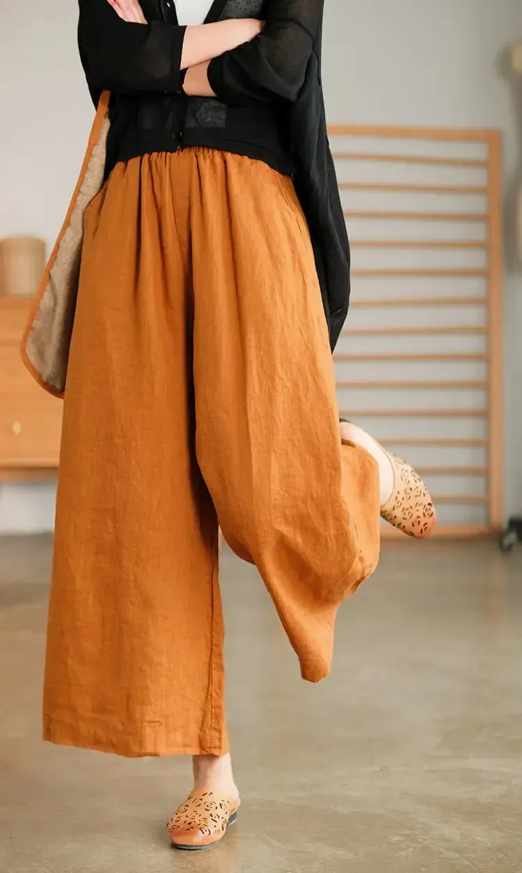 Japon style pantalon japonais ample femme