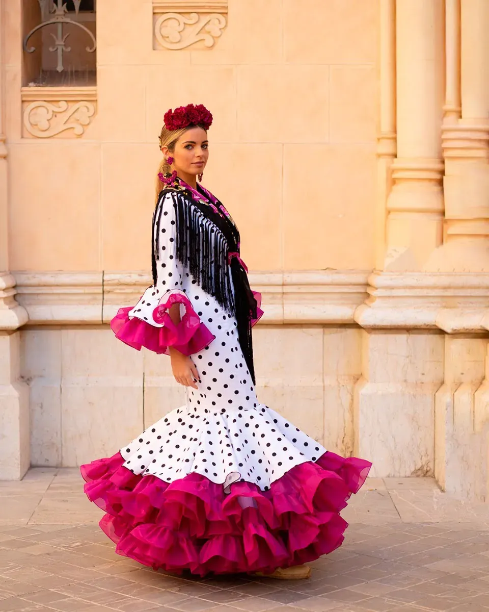 Viva La Feria Palacios robe flamenco