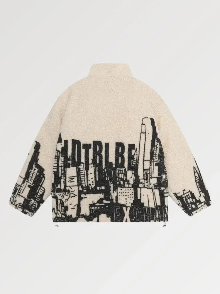 Japon style Veste Jakarta laine urbaine