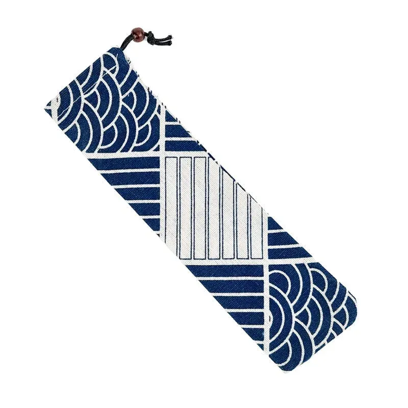 Japon style étui baguettes japonaises tissu