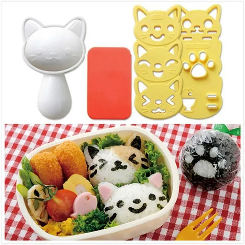Japon style Cat Rice Mold Ginza moule à riz chat