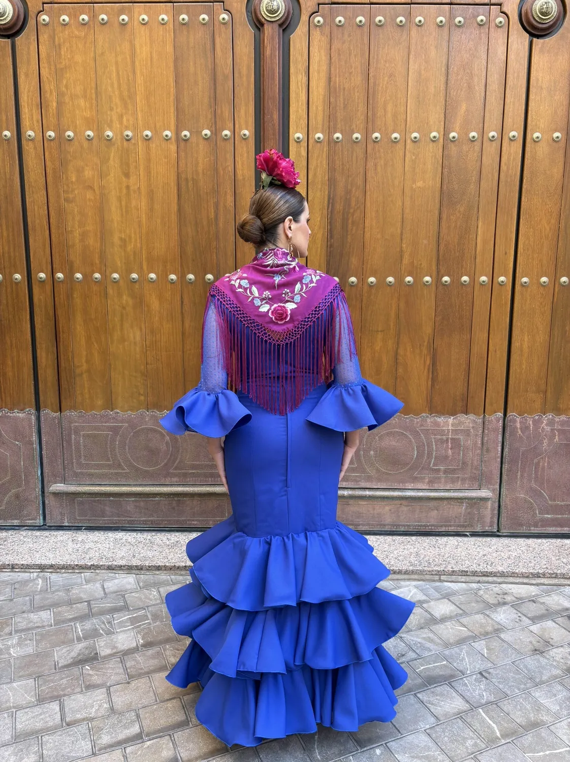 Viva La Feria Corin robe sévillane stretch