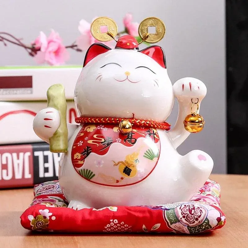 Japon style Hungry Cat tirelire maneki neko chance