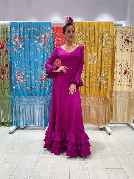 Viva La Feria Triana robe flamenca volants pois