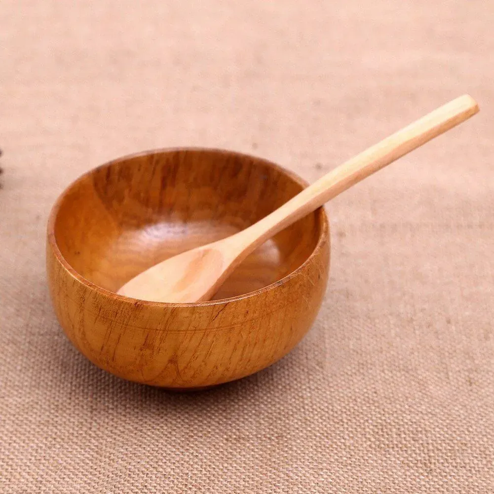 Japon style Rice Bowl Naoko bol à riz en bois naturel