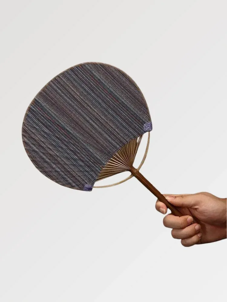 Japon Style Uchiwa Shoji éventail rond fait main