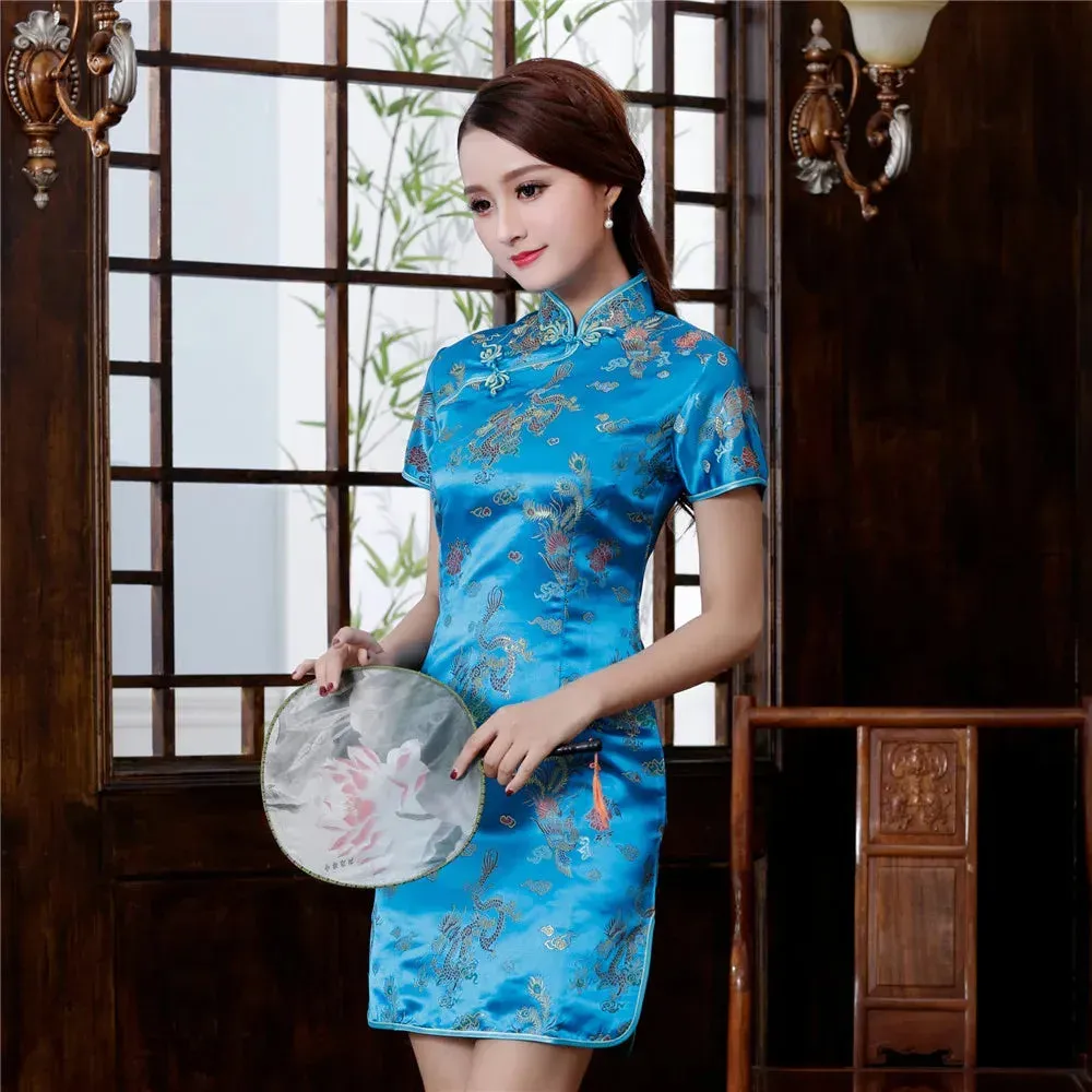 Japon style Robe Japonaise Courte robe motifs japonais