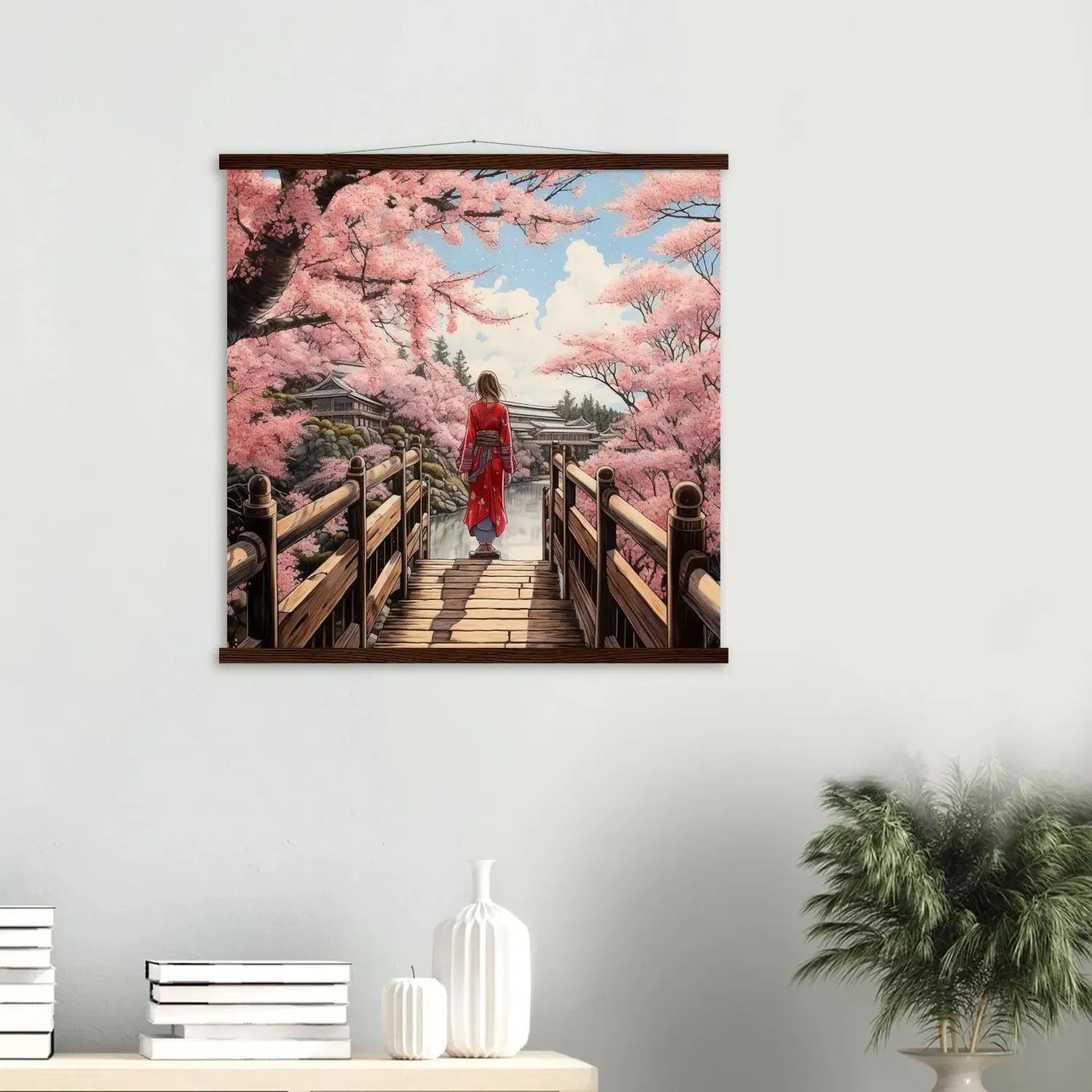 Japon style Sakura tableau cerisier japonais