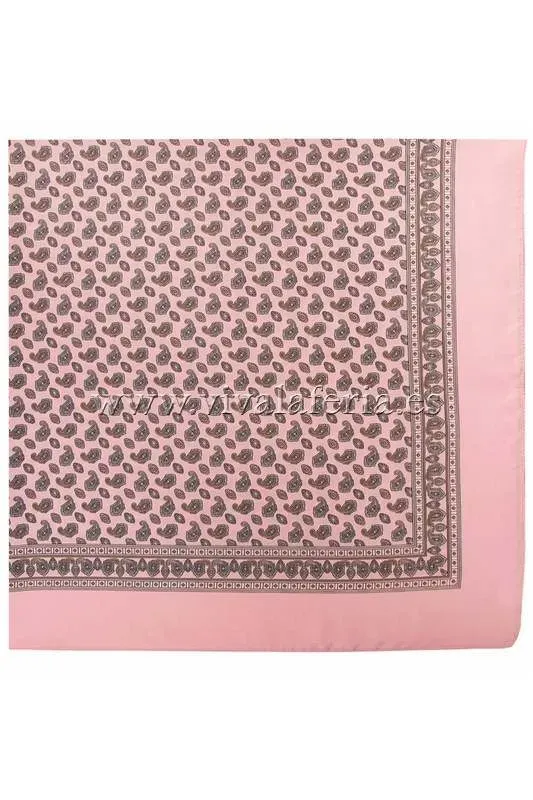 Viva La Feria Mod. 600-53 foulard adulte 90x90 polyester
