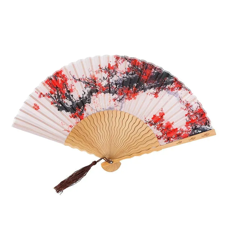 Japon style éventail japonais pliable artisanal