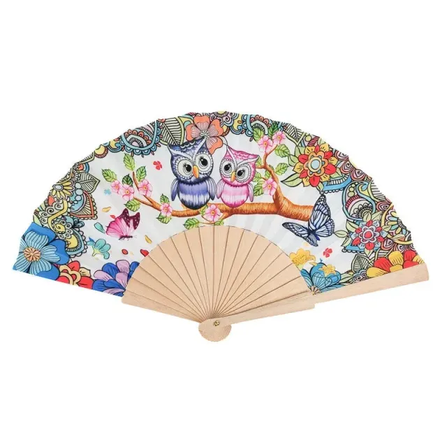 Japon style éventail japonais pliable artisanal