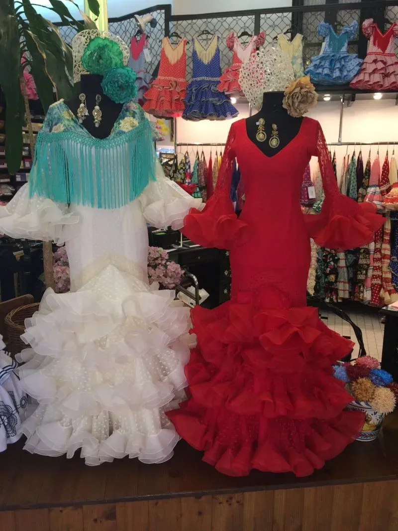 Viva la Feria Guadalupe Corin robe gitane tul plumetis