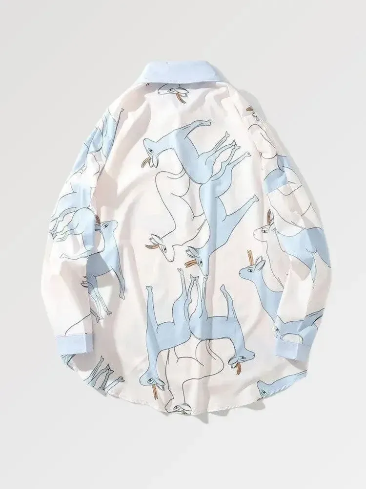 Japon style Sapporo X Chichiro chemise coton oversize