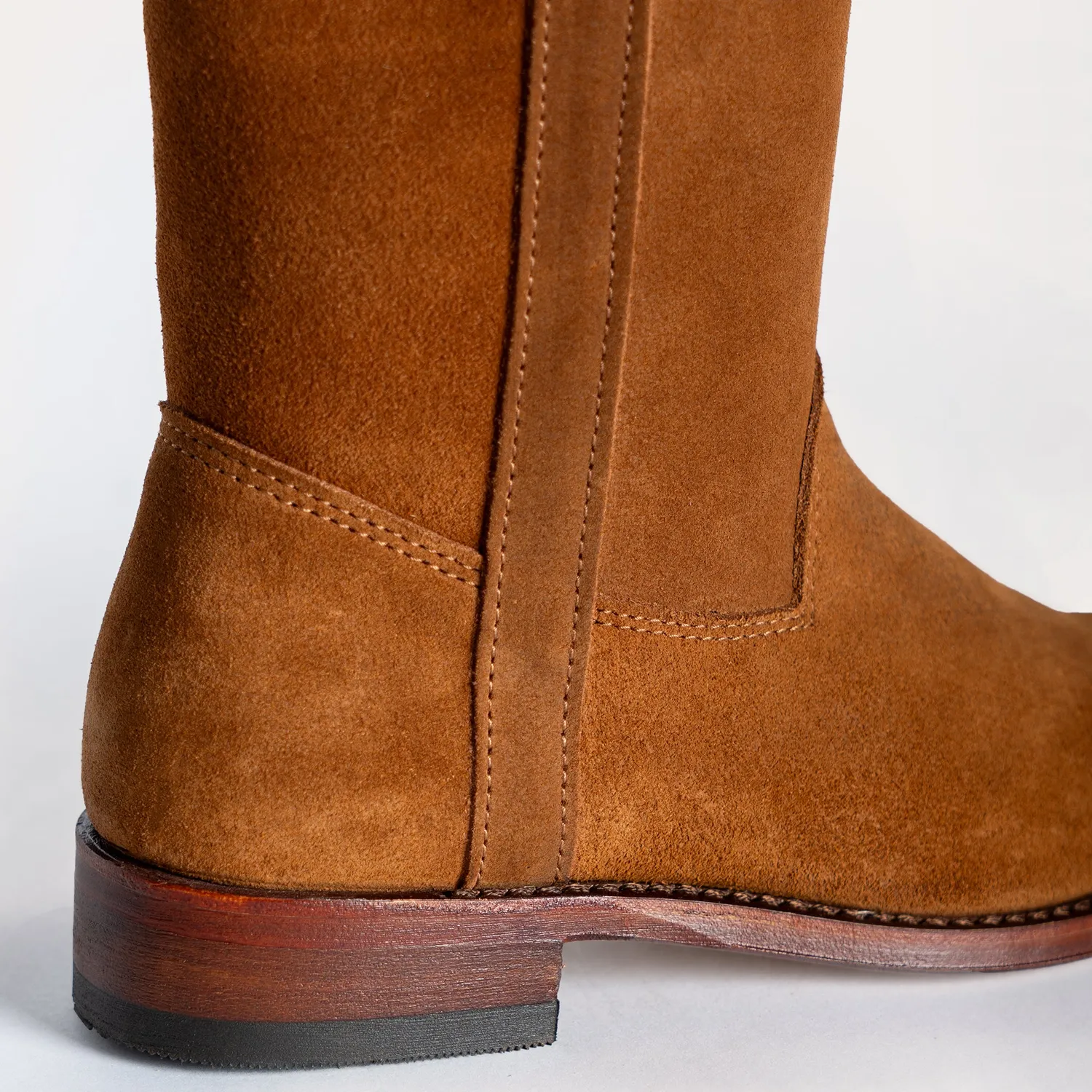Mistral Gardian Indiennes demi-bottes femme cuir velours