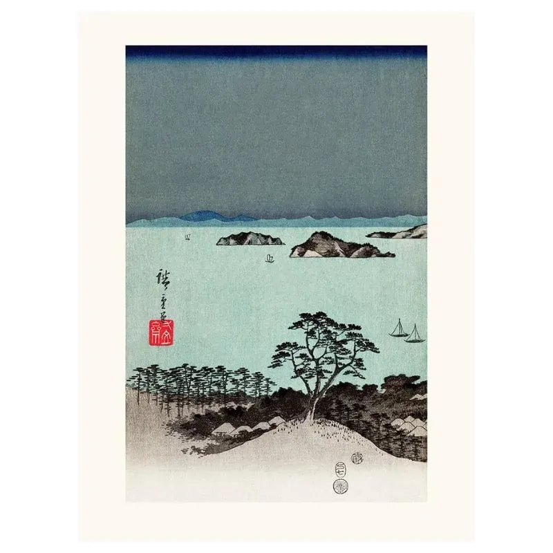 Japon style Hiroshige Kanazawa estampe japonaise