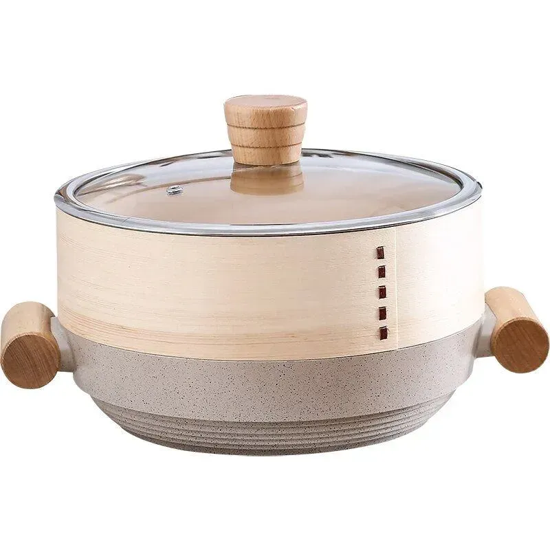 Japon style Kōtoku-in donabe cocotte vapeur