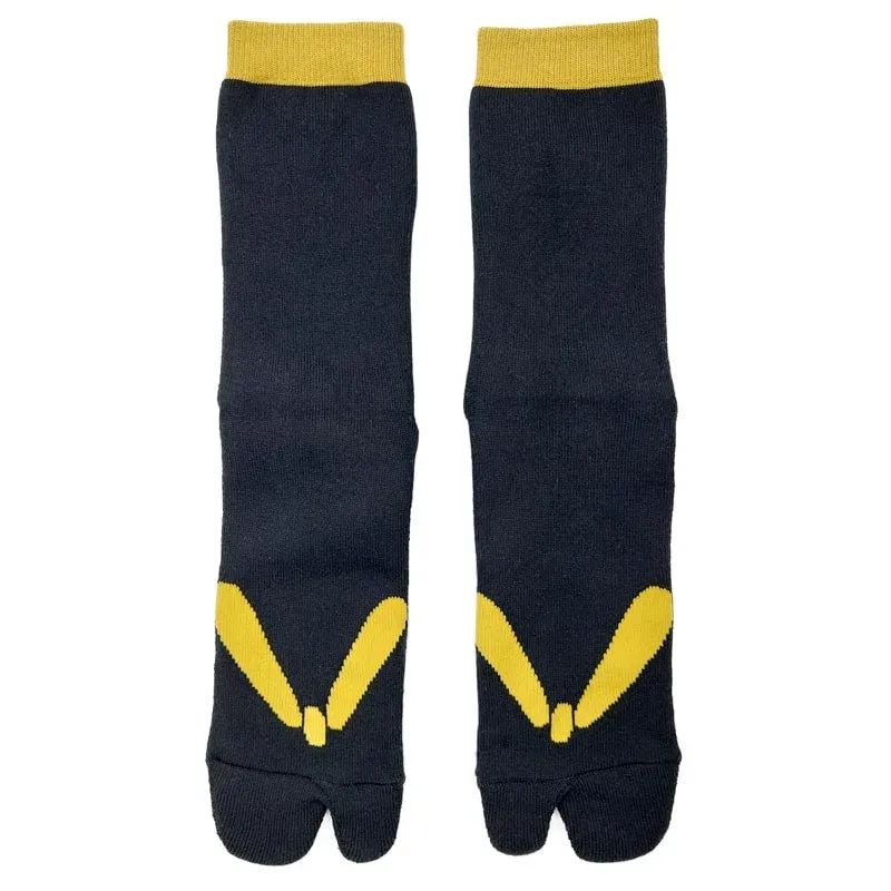 Japon style chaussettes tabi tongs broderie Fuji