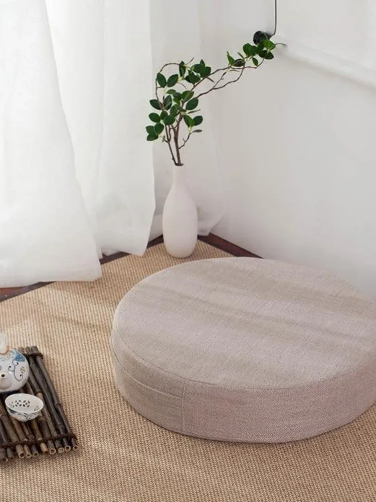 Japon style coussin japonais rond yehuga