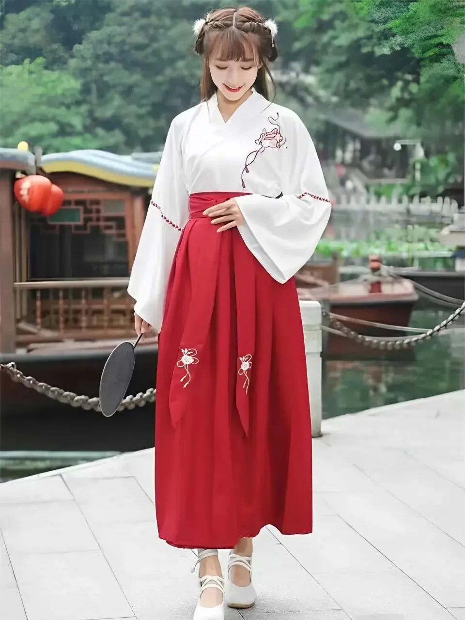 Japon style Robe Imprimé Japonais ‘atsuko’ robe fleurie