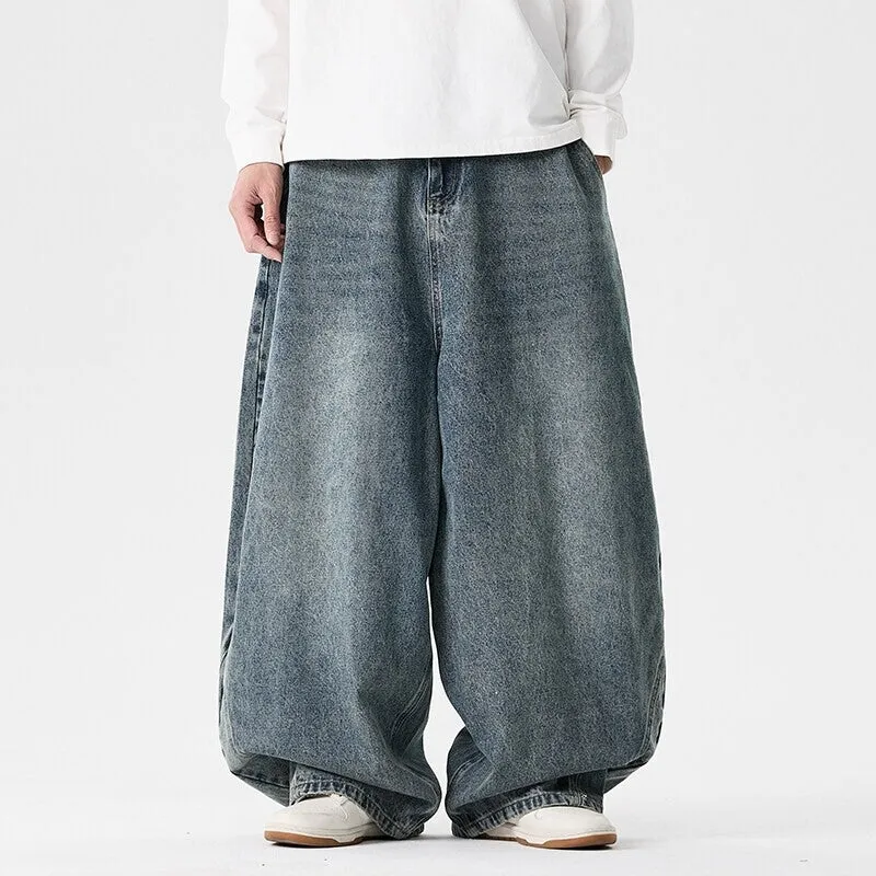 Esprit du Japon pantalon jean japonais ample denim