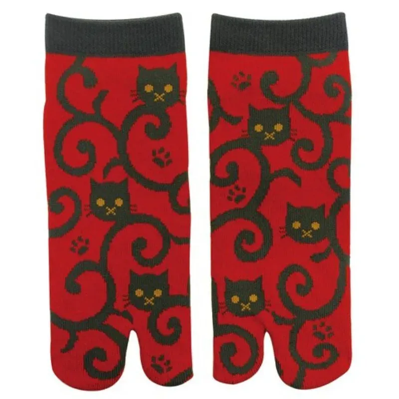 Japon style Tabi chaussettes à deux doigts