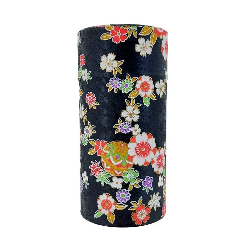 Japon style boîte à thé papier washi motifs floraux