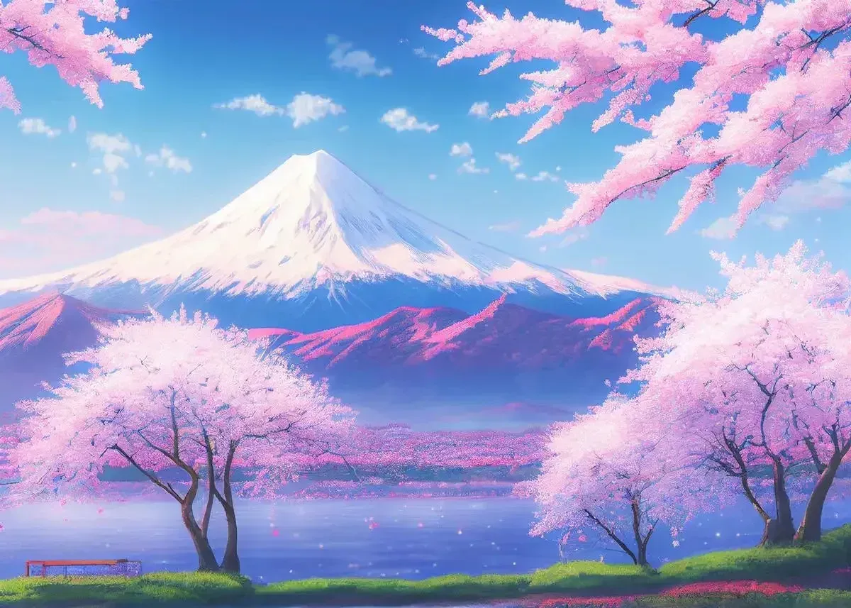 Japon style Tableau Fleur De Cerisier Japonais tableau mural