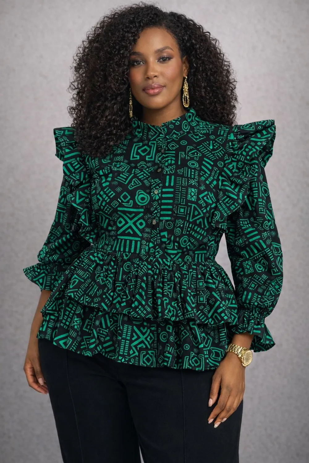 KAVAZI KVZ810 haut Boss Lady ankara à motifs