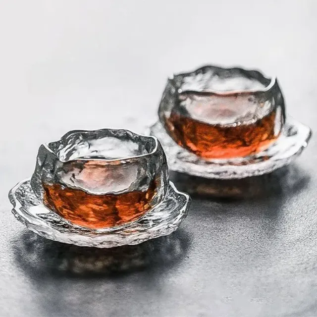Japon style Verre Saké Japonais verre lotus