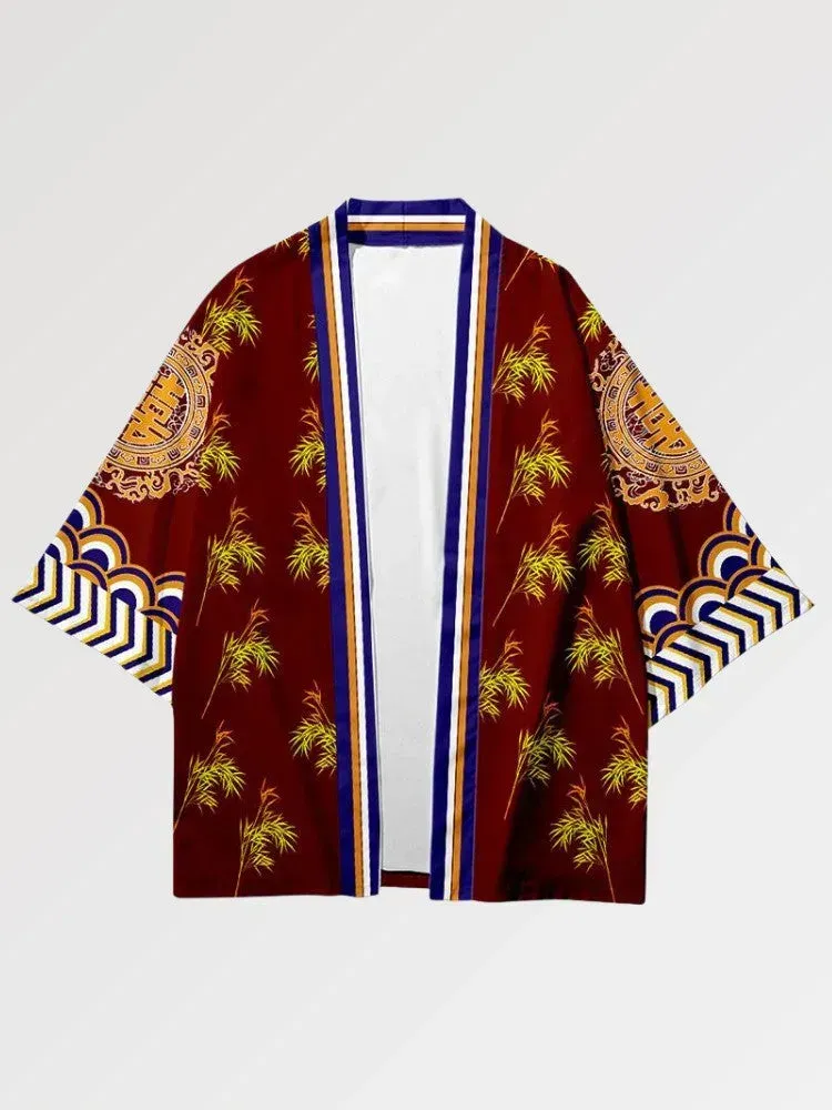 Japon style Shojoki ensemble kimono traditionnel
