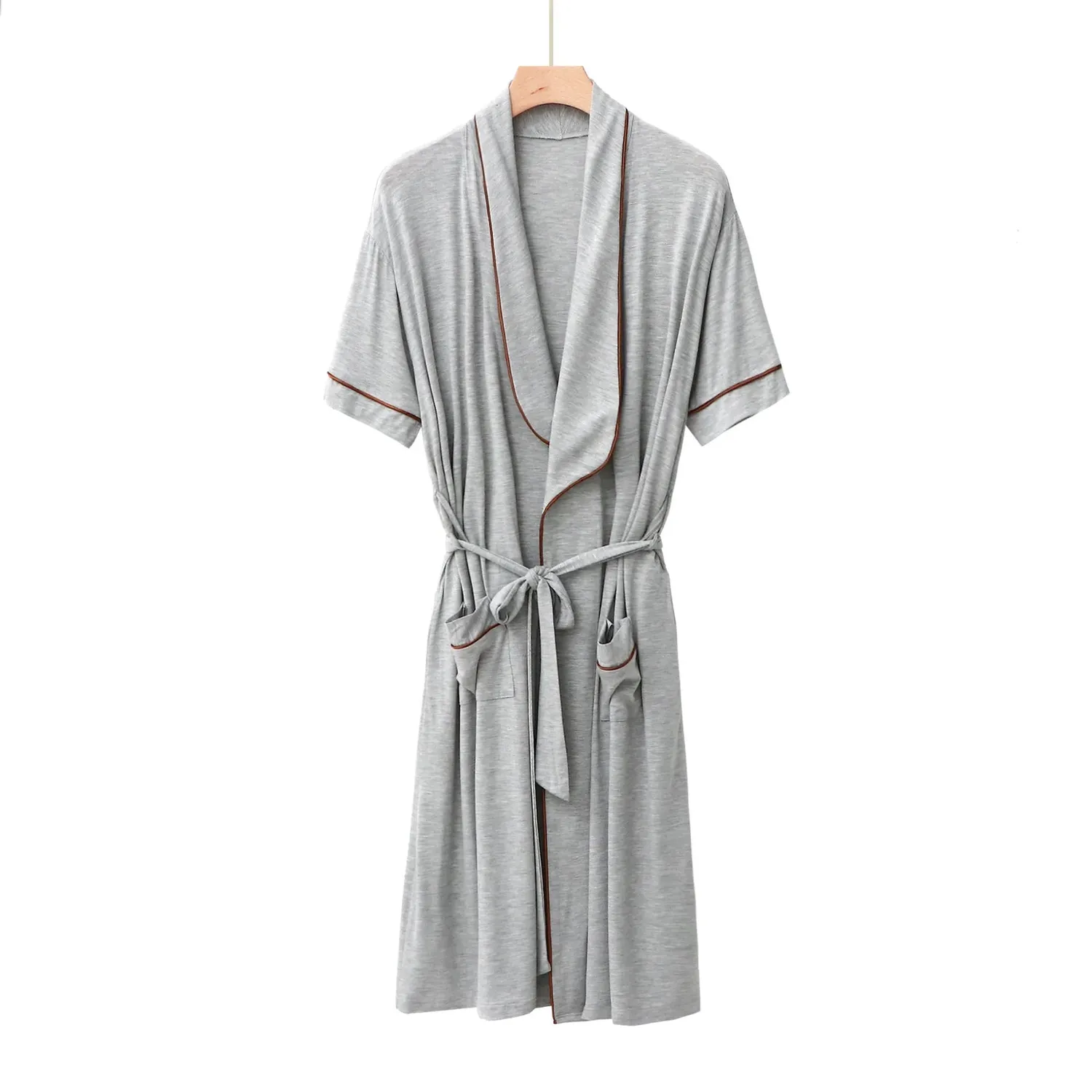 Esprit du Japon Peignoir Kimono Homme en Modal