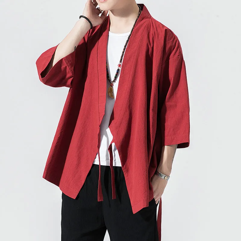 Esprit du Japon haori homme moderne veste croisée