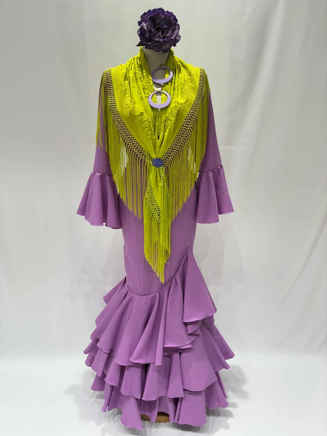 VIVA LA FERIA robe flamenca stretch