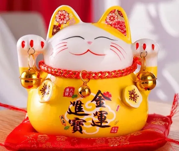 Japon style Maneki Neko figurine porte-bonheur