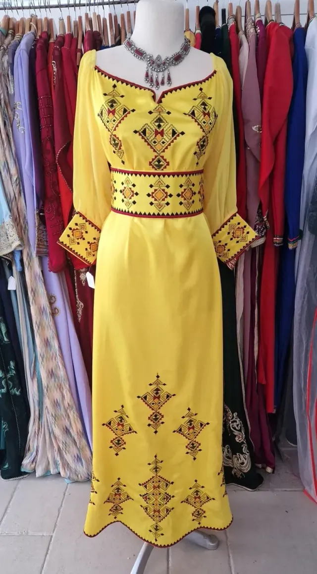 Célèbr'Orient Robe berbère Anna robe kabyle brodée