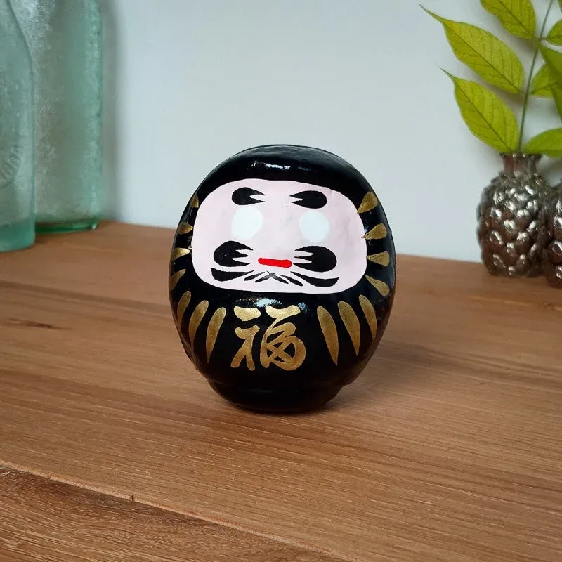 Japon style poupée Daruma porte-bonheur artisanal