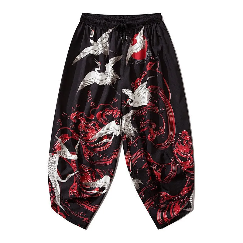 Esprit du Japon Pantalon Jogging Streetwear Japonais Yoko