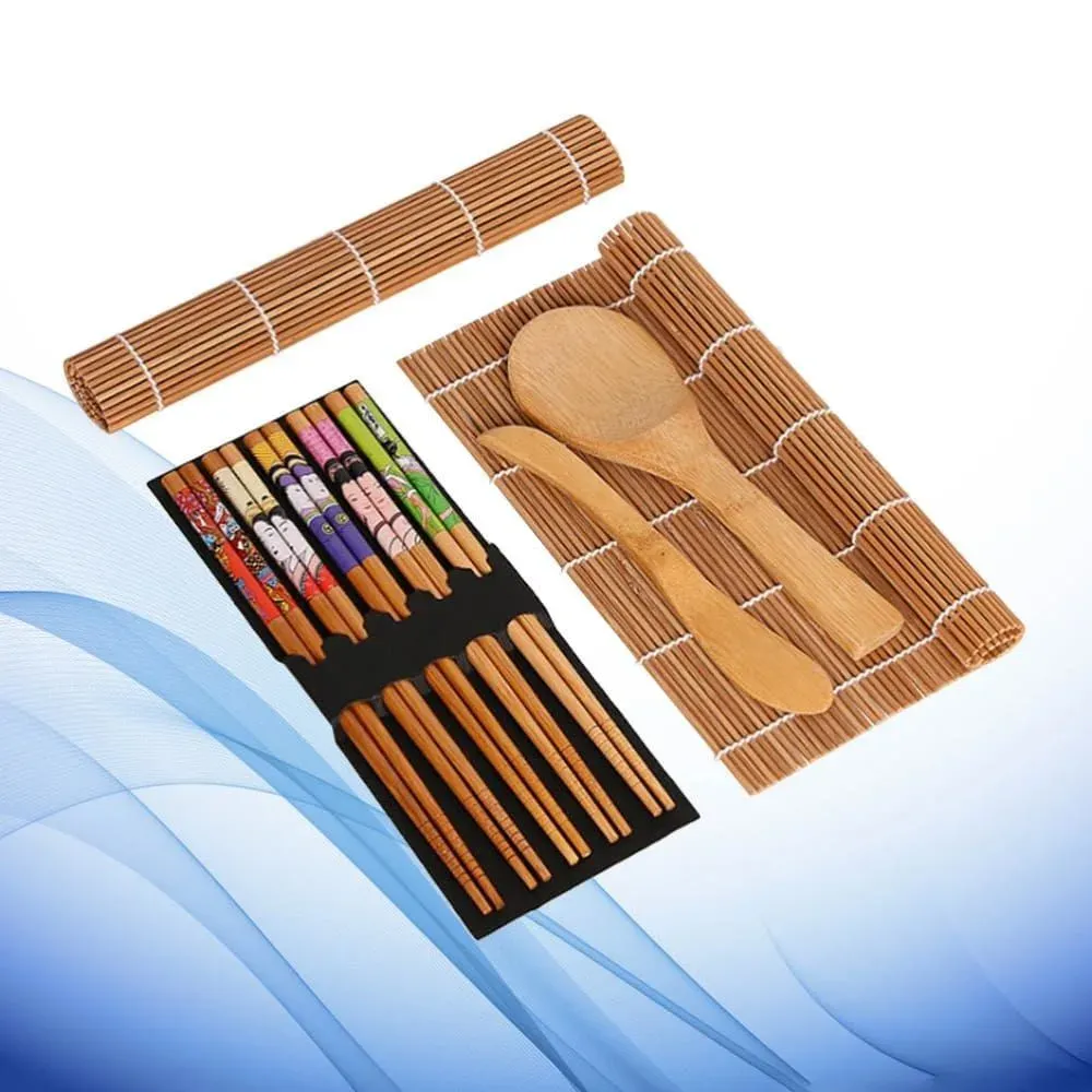 Japon style Sushi Roller Kit Hokkaido kit à sushi bambou
