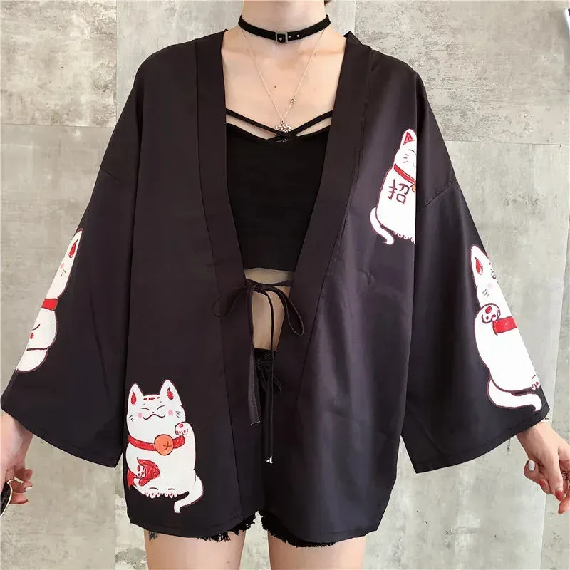 Japon style Veste Kimono Femme veste kimono légère