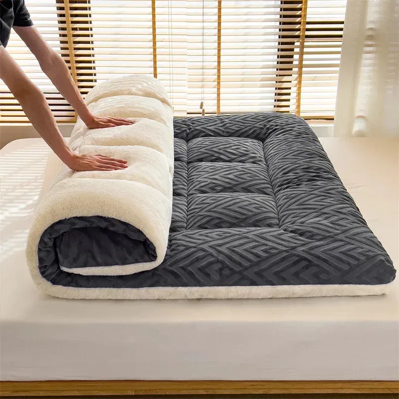 Japon style futon pliable 2 personnes confort