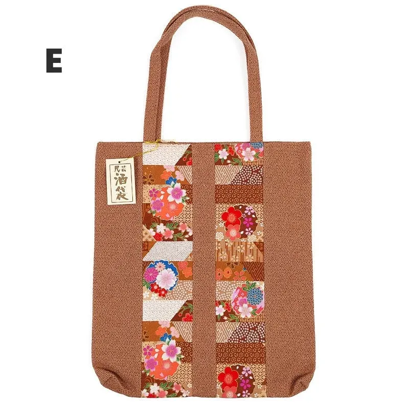 Japon style Motifs Japonais tote bag tissu kimono