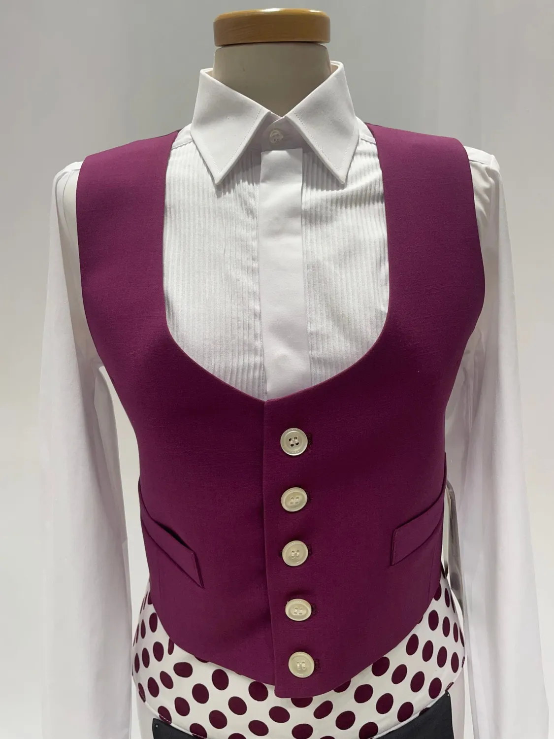 Viva la Feria Jerez Toscana costume campero mauve gris
