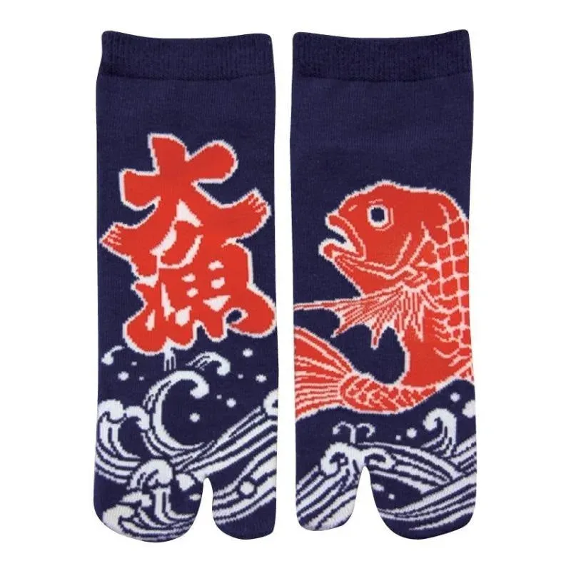 Japon style Tabi chaussettes à deux doigts