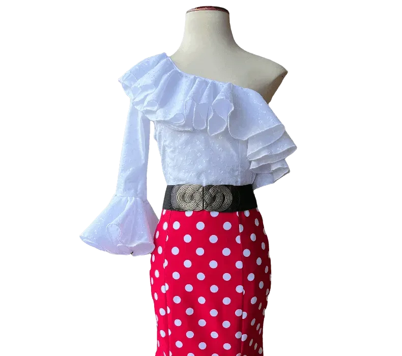 VIVA LA FERIA-MODA FLAMENCA blouse flamenca