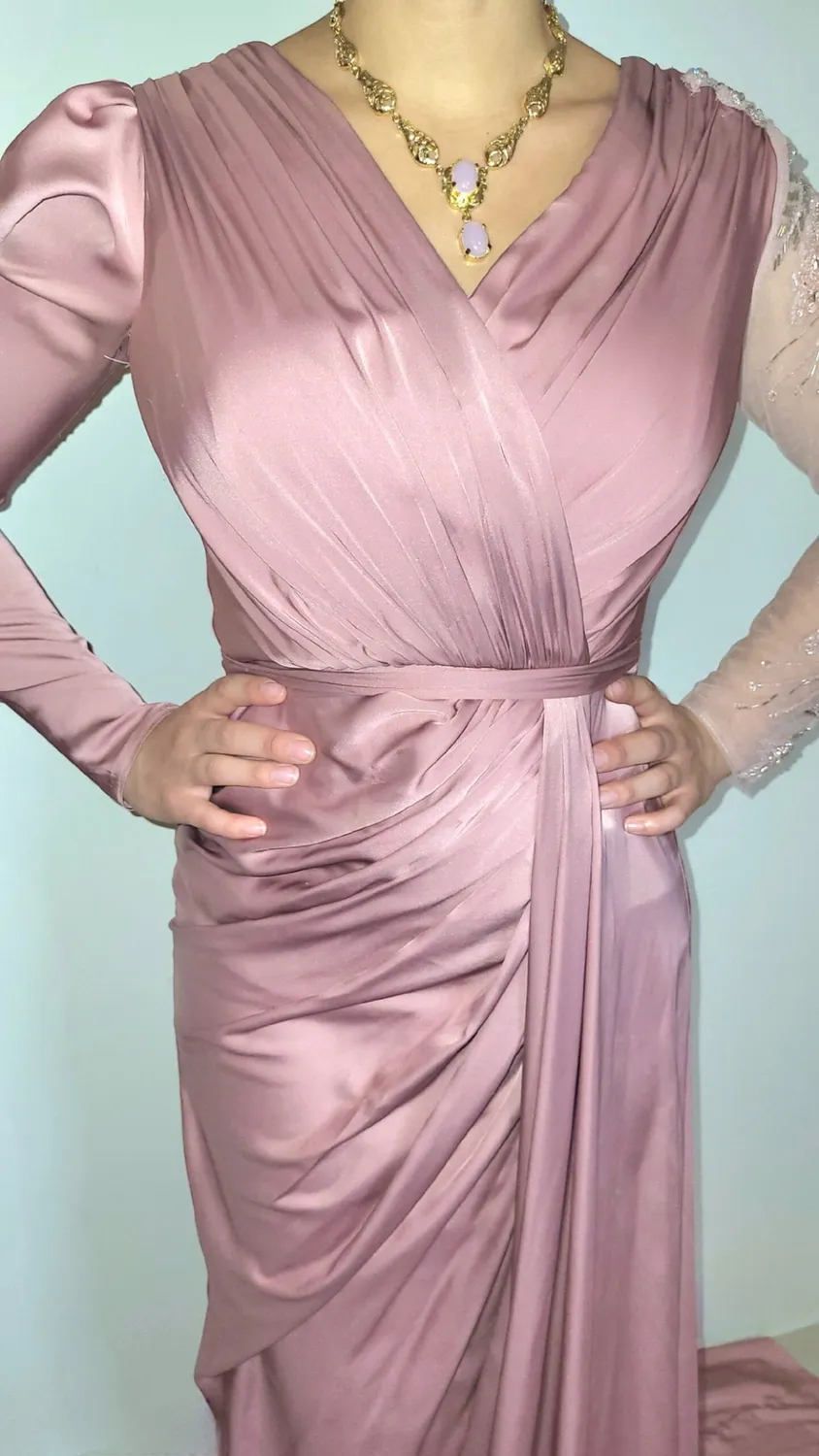 Célèbr'Orient Robe Mariam robe brodée fluide