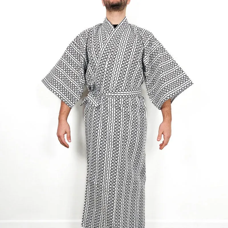 Japon style Yukata Japonais Onsen yukata homme